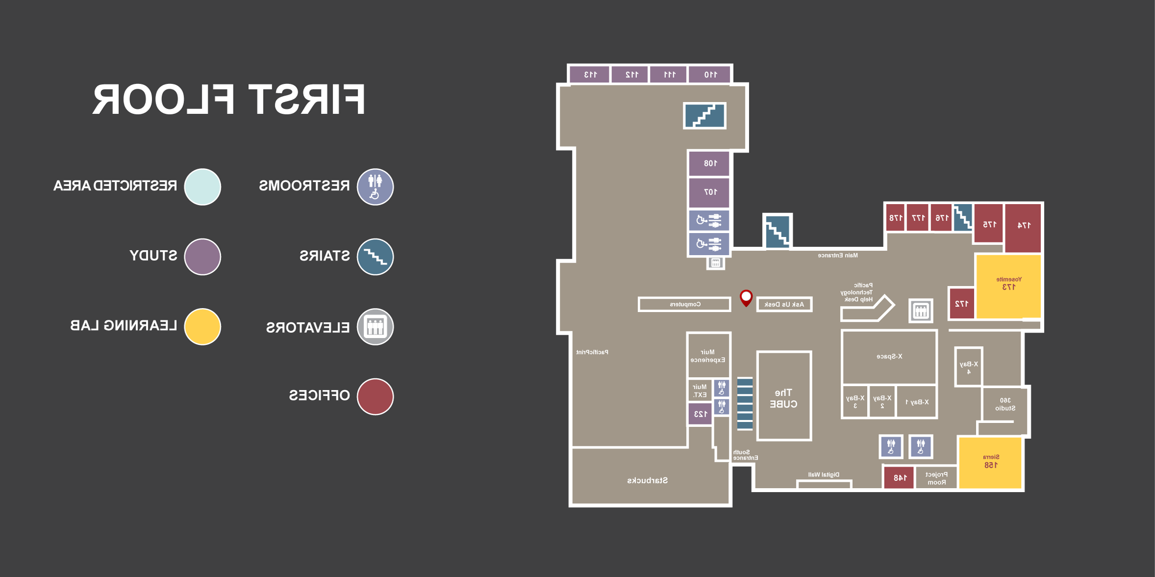 First floor map